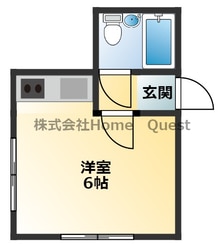 旭ヶ丘コーポの物件間取画像